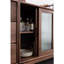 Buffet de rangement rétro en noyer noir-1466864192
