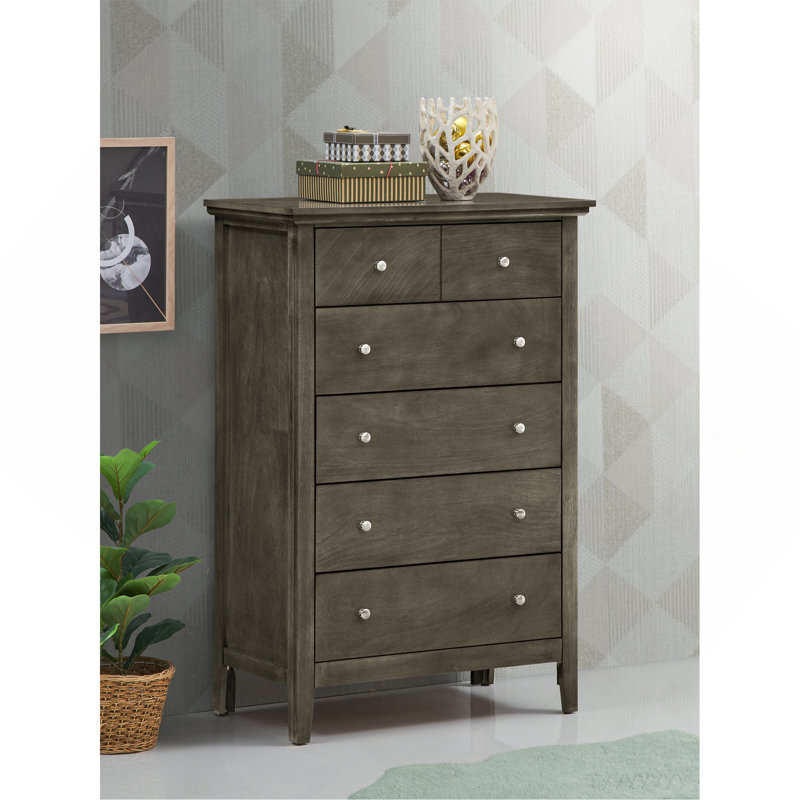 Commode Hammond, gris, Gris