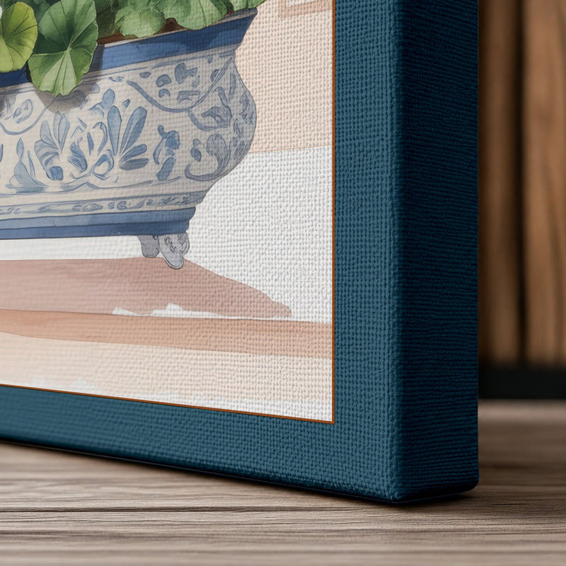 Print, 18x12 - 45.7 x 30.5 cm, Teal Border