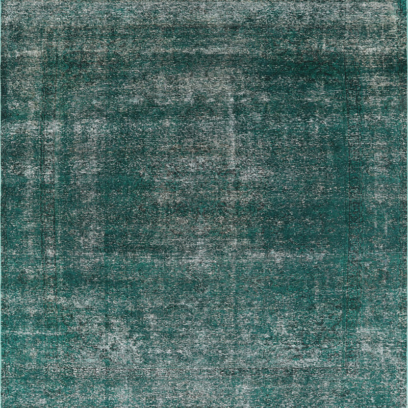 Tapis vert foncé Richter, Carré 7 pi