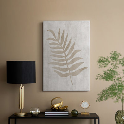 Peaceful Palm II -Gallery Wrapped Cavas