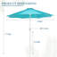 Parasol de patio 9 pi Sariyha-1131355412
