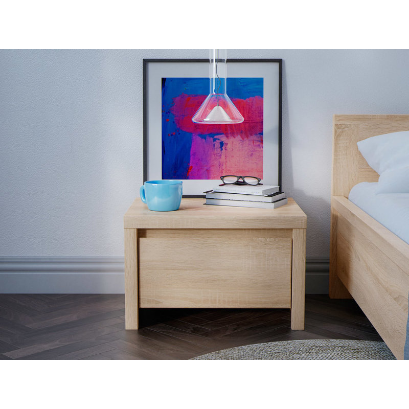 51cm W Composite Bedside Table