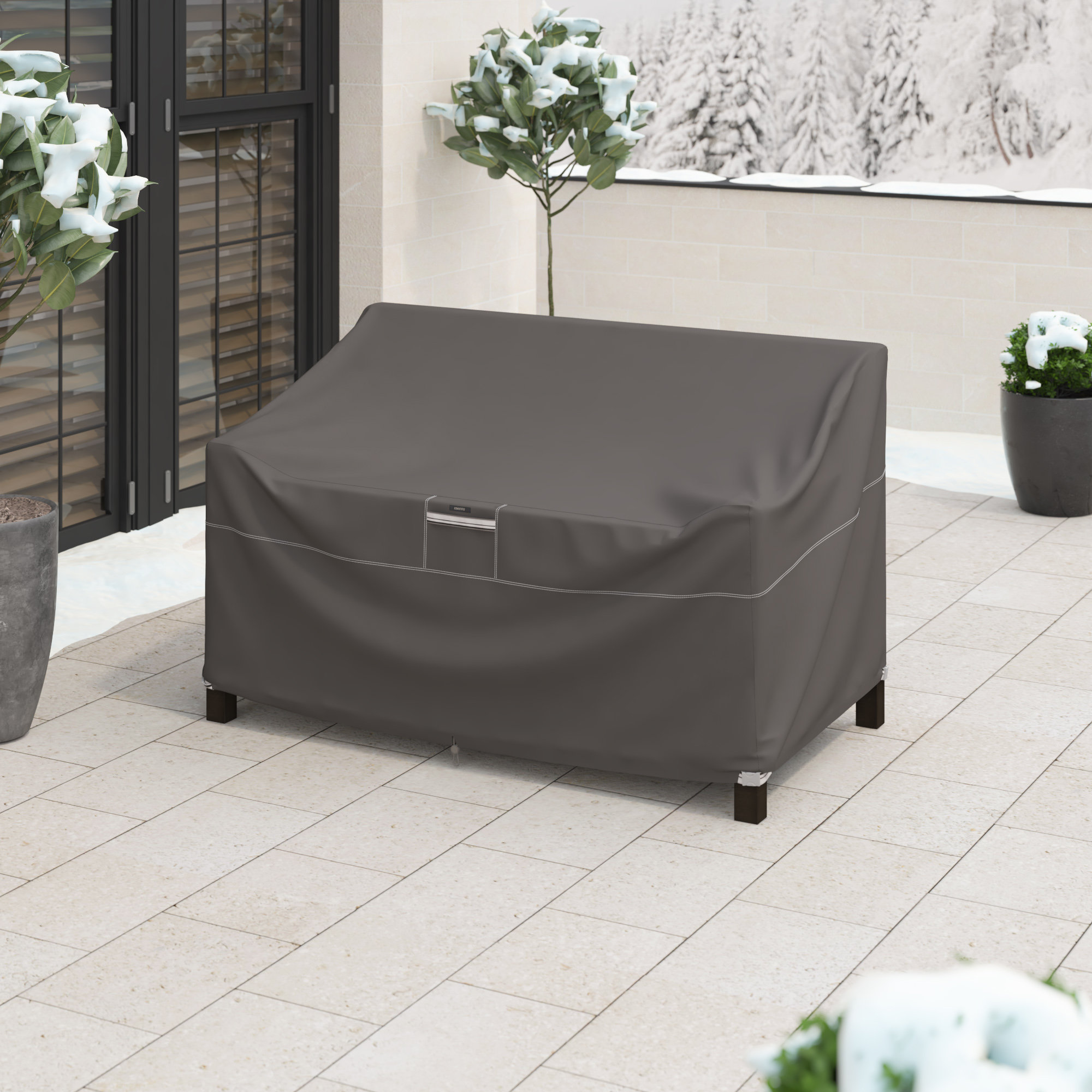 Jaylon Outdoor Patio Sofa Cover, 31" H x 58" W x 32.5" D