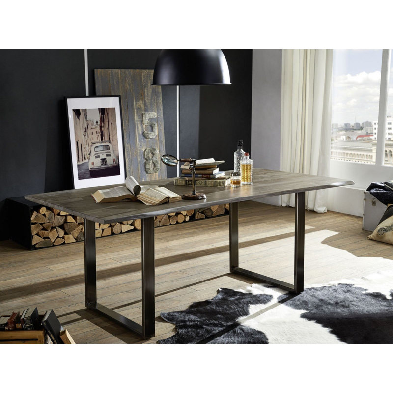Dining Table, Brown, H76 x L160 x W90cm