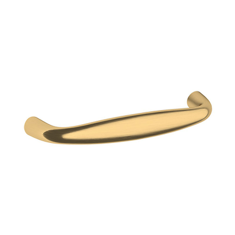 4480 Oval Pull, Satin Brass