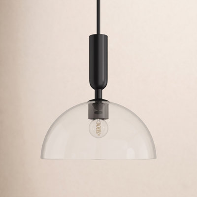 Casoria Single Light Glass Pendant
