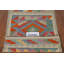 Tapis multicolore à motif géométrique kilim oriental 3 x 5