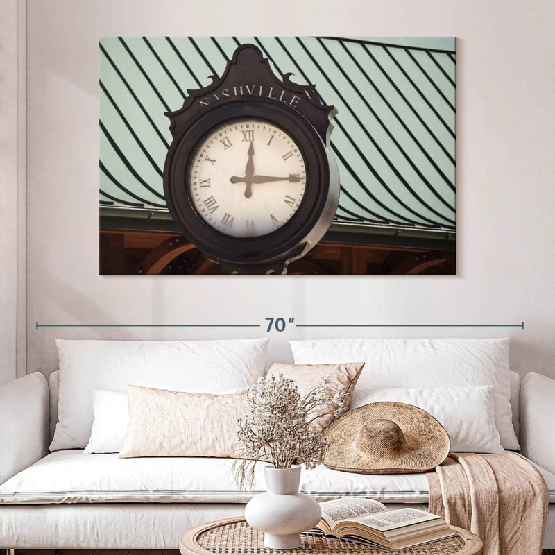 Horloge de rue Kerner Nashville, H 34 po x l 51 po