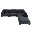 Canapé modulaire avec repose-pieds 5 pièces Olsen-131278917