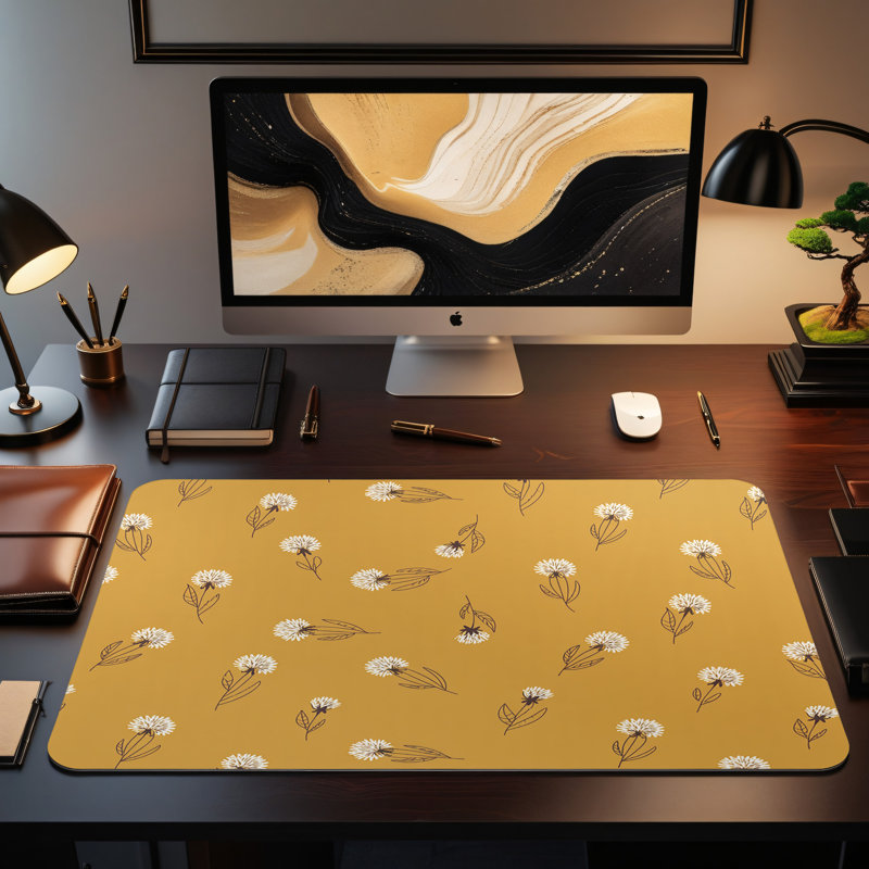 Polyester Desk Pad, 23.6x13.8