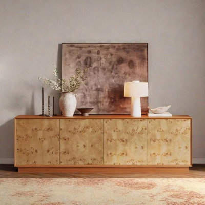 Medieval-style design TV cabinet