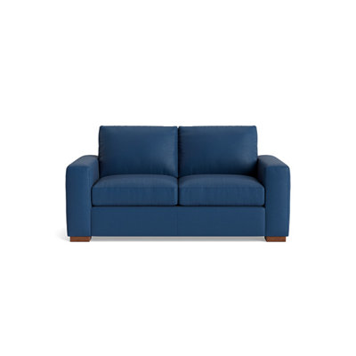 Couch Potato Leather Loveseat (70")