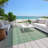 Machine Washable Indoor/Outdoor Claudian ACN1655 Aqua Rug-104366728