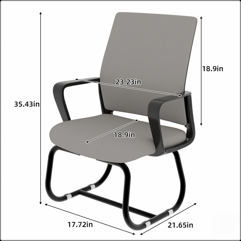 Chaise de bureau moderne minimaliste - structure en métal, douce et confortable, pour la maison et le bureau, disponible en plusieurs couleurs