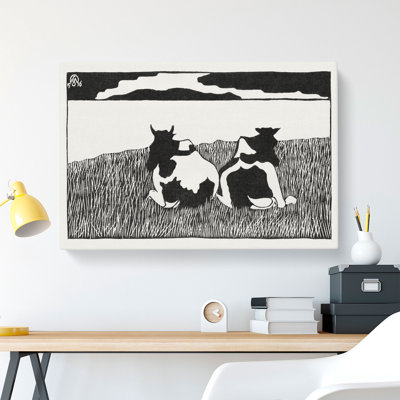 Cows by Samuel De Mesquita - Wrapped Canvas