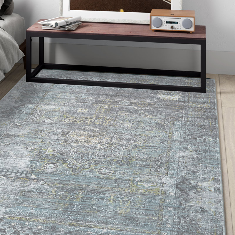Folmar Oriental Indoor Rug, Rectangle 5'5" x 8'