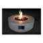 Foyer de table d'extérieur au gaz propane / gaz naturel en béton armé 30 po avec couvercle (béton) CM-1003C