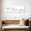 P.S. «I Love You», impression sur toile-1607478886