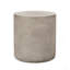 Outdoor Lightweight Concrete Side Table,Light Gray
