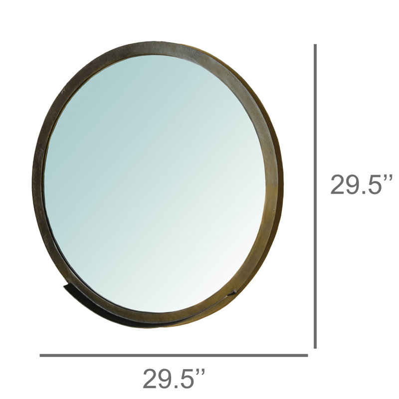 Miroir d'appoint 30 ", Or