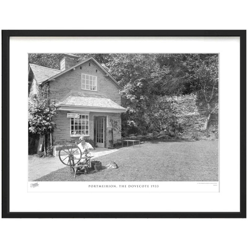 Portmeirion, The Dovecote 1933 by Francis Frith - Single Picture Frame Print, 28cm H x 36cm W x 2.3cm D