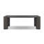 Soho Outdoor Metal Dining Table 86"-Bronze-447270476