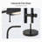 62.5" Industrial 3CCT LED Pharmacy Reading Task Floor Lamp-938583478
