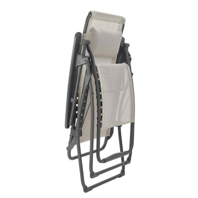 Fauteuil inclinable pliant zéro gravité Lafuma Futura XL