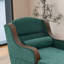 Chaise longue d'intérieur en chenille-496345000