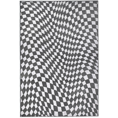 Genova Machine Woven Grey Indoor Rug