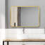 Miroir de salle de bain mural 24 * 36 pouces Gillepsie, miroir de meuble-lavabo, peut être monté verticalement ou horizontalement-1935837158
