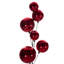 Guirlande Vickerman 10 'Red Ball Branch.