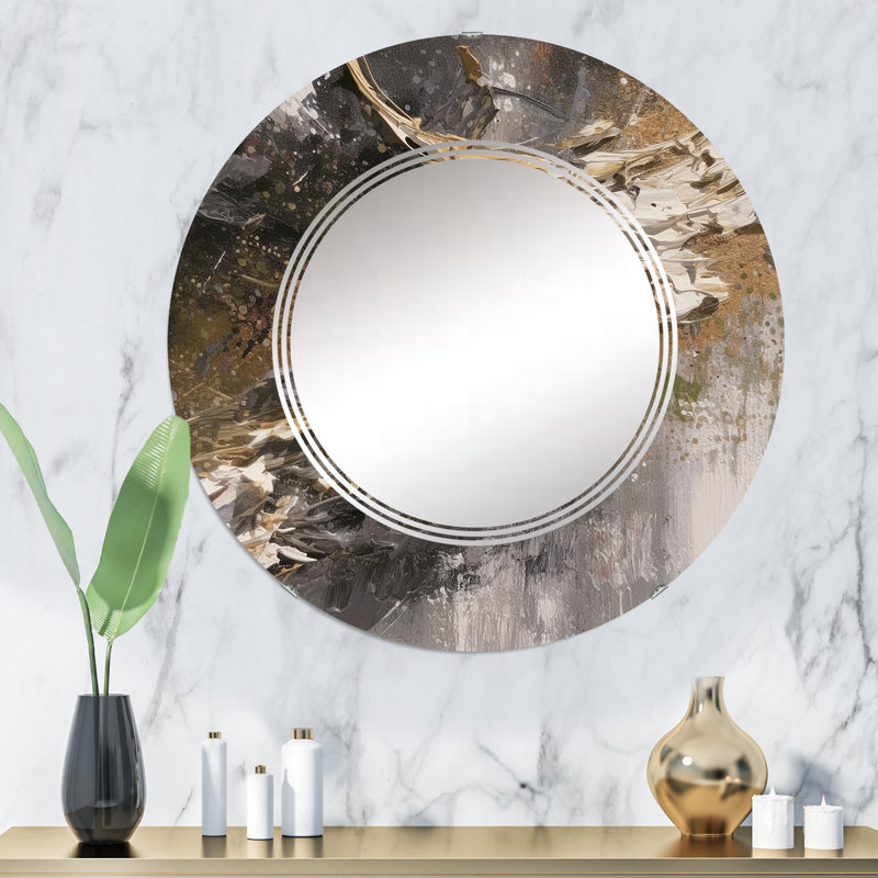 Miroir mural Nyi, 32 po x 32 po