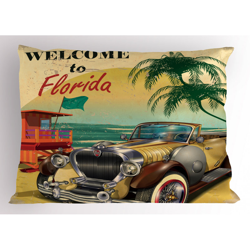 Taie décorative de floride Coastal, Simple