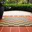 Neighburly Non-Slip Striped Outdoor Doormat