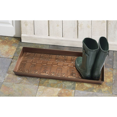 Paris Café 30 in. x 13 in. Indoor Boot Tray