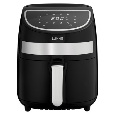 Lumme Air Fryer Cool Touch Housing Digital Hot Air Healthy Frying Air Fryer, Adjustable Temperature, Ready Timer