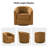 Amiir Swivel Barrel Chair Built-in Pocket Spring-621940126