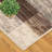 11' Slate Patchwork Power Loom Stain Resistant Runner Rug