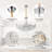 Ezequil 8-Light Dimmable Empire Crystal Chandelier