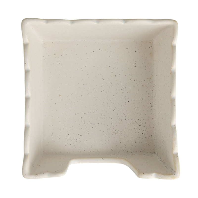 Avian Grace Stoneware Napkin Holder With Weight