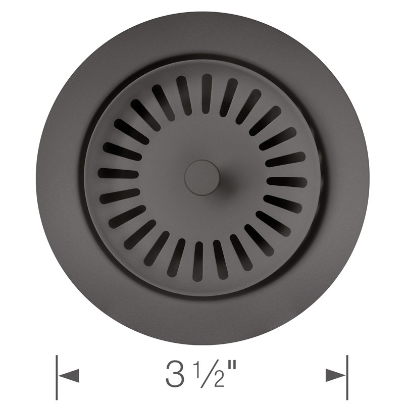 SILGRANIT-Matched Metal Disposal Waste Flange, Cinder