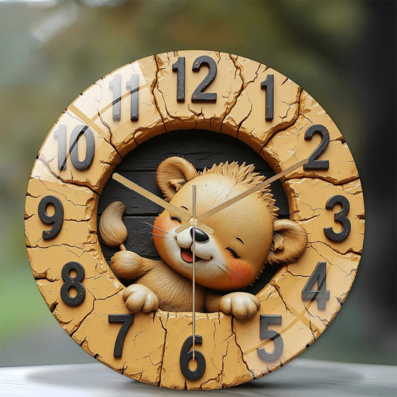 Horloge murale mignonne 12 po