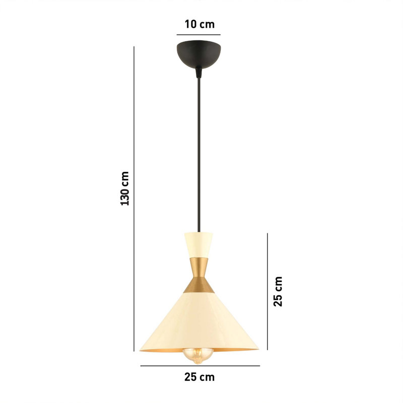 Lustre réglable élégant, structure en métal, finition blanche, plaque de base de 9,5 po x 2,0 po, hauteur: 11,8 po à 51,2 po | 1 x douille E27, 40 W maximum (ampoule non incluse) | Luminaire élégant pour la décoration de la maison et du bureau