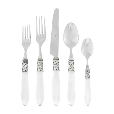 VIETRI Aladdin Stainless Steel Flatware Set