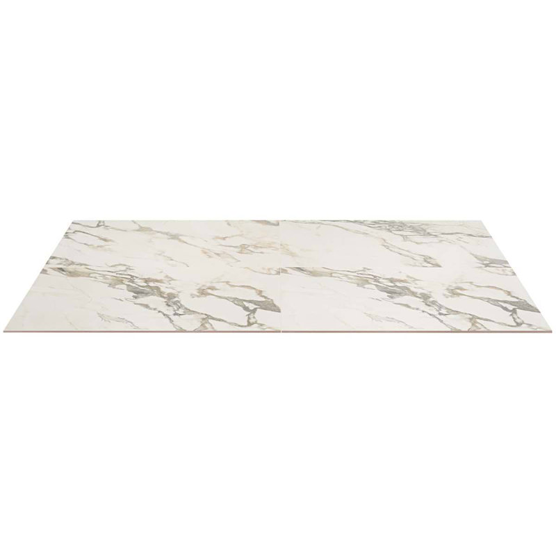 Dreamstone 24X48 Polished Porcelain Tile, Calacatta Rustico Polished