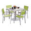 Fauteuil de salle à manger en aluminium thermolaqué Travira-2051874331-2109838181-2073164013