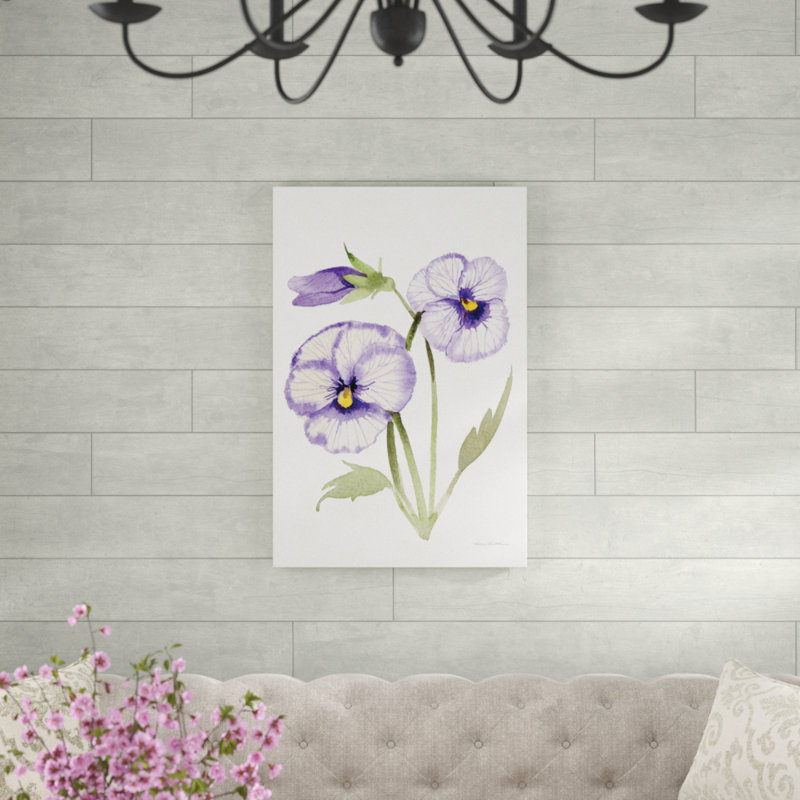 Easter Blessing Flowers VIII by Kathleen Parr McKenna - No Frame Painting on Canvas, 91cm H x 61cm W