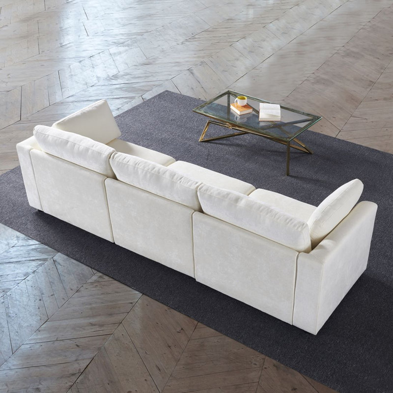 Canapé 113 po, Beige